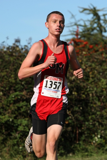 NCS XC D4 Boys-054.JPG - 2009 North Coast Section Cross Country Championships, Hayward High School, Hayward, California